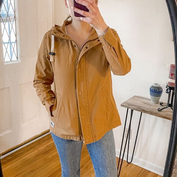 The North Face Twill Utility Jacket Zip Up S - Picture 1 of 11